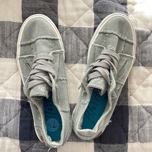 Blow Fish Malibu Sneakers, worn a few times, pale green, size 7.5 $15